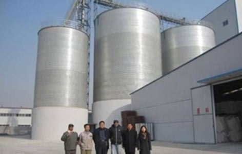 Sron grain silo Customers from Peru