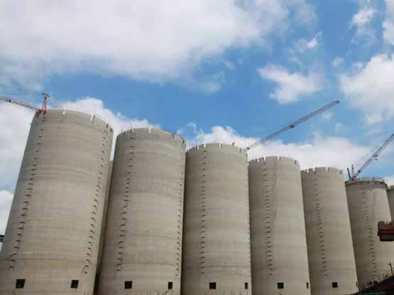 Concrete Silo for Grain Storage