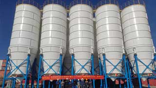 Mongolia 16x200m³ Flour Storage Silos Project